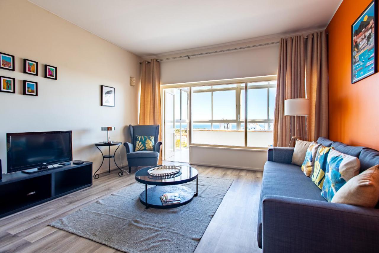 Amazing Sea View Apt With Pool Cascais - Atjoanas Exterior foto